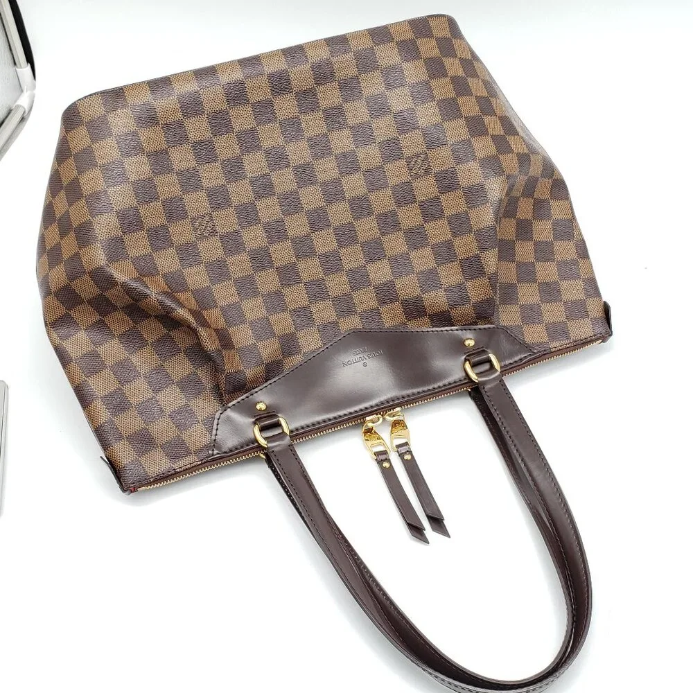 Authentic Louis Vuitton Damier Ebene Tote Bag | Authentic LV Shoulder Bag
